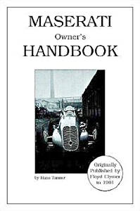 Buch: Maserati Owner's Handbook 