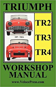 Buch: Triumph TR2, TR3 & TR4 (1953-1965) - Clymer Owner's Workshop Manual