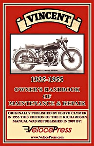 Buch: Vincent Maintenance & Repair (1935-1955)