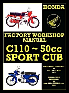 Boek: Honda C110 - 50 cc Sport Cub (1962-1969) WSM