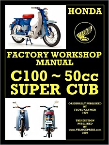 Boek: Honda C100 - 50 cc Super Cub Factory WSM