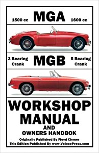 Boek: MGA & MGB - Clymer Owner's Workshop Manual