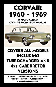 Książka: Corvair - All models (1960-1969) - Clymer Owner's Workshop Manual
