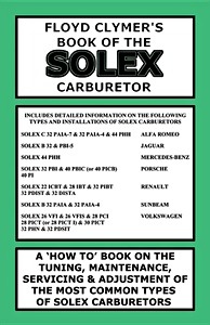 Book: Floyd Clymer's Book of the Solex Carburetor 