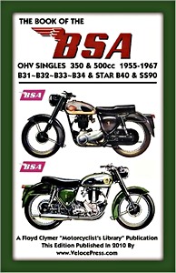 Book: BSA OHV Singles 350 & 500cc (1955-1967)