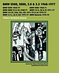 Książka: BMW 2500, 2800, 3.0 & 3.3 (1968-1977) - Owners Workshop Manual