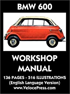 Boek: BMW 600 Factory Workshop Manual