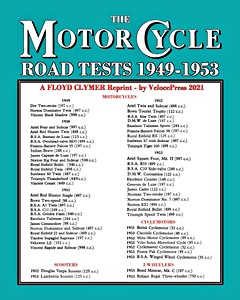 Boek: Motorcycle Road Tests 1949-1953