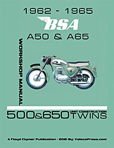 Boek: 1962-1965 BSA A50 & A65 Factory WSM