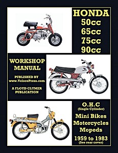 Boek: Honda 50-65-70-90cc OHC Singles (1959-1983) WSM