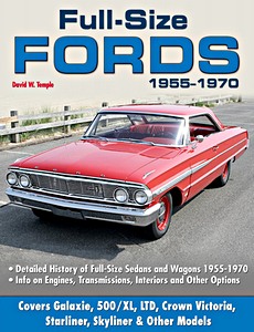 Boek: Full Size Fords 1955-1970 - Detailed History of Full-Size Sedans and Wagons 