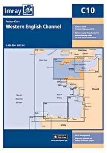 Navigation chart: Imray Chart C10 : Western English Channel 