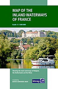 Vaarkaart: Map of the Inland Waterways of France
