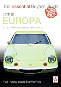 Livre: Lotus Europa - S1, S2, Twin-cam & Special (1966-1975) - The Essential Buyer's Guide
