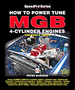 Boek: How to Power Tune MGB 4-Cylinder Engines (New Updated & Expanded Edition) (Veloce SpeedPro)
