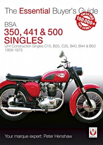 Buch: [EBG] BSA 350, 441 & 500 Singles (1968-1973)