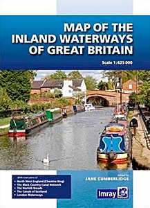 Książka: Map of the Inland Waterways of Great Britain