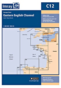 Vaarkaart: Imray Chart C12 : Eastern English Channel 