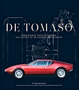 Boek: De Tomaso : from Buenos Aires to Modena, the History of an Automotive Visionary 