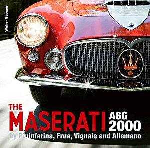 Boek: The Maserati A6G 2000 - by Frua, Pininfarina, Vignale, Allemano 
