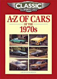 Livre: A-Z of Cars of the 1970s