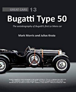 Książka: Bugatti Type 50: Bugatti's first Le Mans car