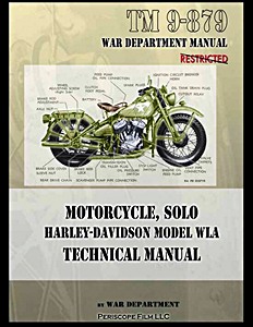 Książka: Harley-Davidson Model WLA - Techn Manual (TM 9-879)