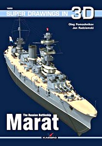 Boek: The Russian Battleship Marat (Super Drawings in 3D)