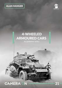 Livre : 4-Wheeled Armoured Cars in Germany WW2