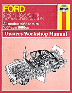 Book: Ford Corsair V-4 - All models (1965-1970) - Haynes Service and Repair Manual