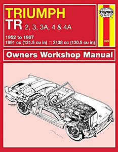 Buch: Triumph TR2, TR3, TR3A, TR4 & TR4A (1952-1967) - Haynes Owners Workshop Manual
