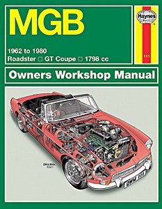 Buch: MG MGB Roadster / GT Coupé - 1798 cc (1962-1980) - Haynes Service and Repair Manual