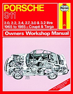 Buch: Porsche 911 (1965-1985) - Haynes Service and Repair Manual