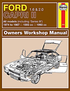 Buch: Ford Capri II - 1.6 & 2.0 (including 'Series III') (1974-1987) - Haynes Owners Workshop Manual