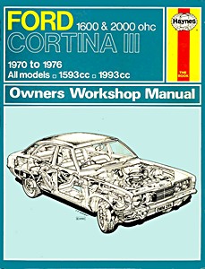 Livre: Ford Cortina Mk III - 1600 & 2000 ohc (1970-1976)