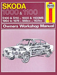 Livre: Skoda 1000 & 1100 - S100 & S110, 1000 MB & 1100 MB (1964-1978) - Haynes Service and Repair Manual