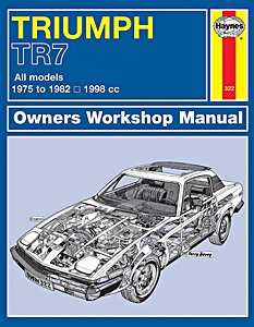 Książka: Triumph TR7 - All models (1975-1982) - Haynes Owners Workshop Manual