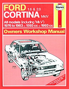 Boek: Ford Cortina Mk IV - 1.6 & 2.0 (1976-1983) - Haynes Service and Repair Manual
