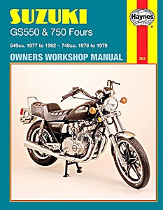 [HR] Suzuki GS 550 & GS 750 Fours