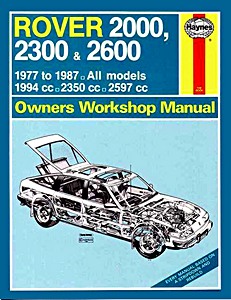 Buch: Rover 2000, 2300 & 2600 (1977-1987) - Haynes Service and Repair Manual