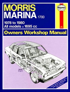Book: Morris Marina - 1700 - All models (1978-1980) - Haynes Service and Repair Manual