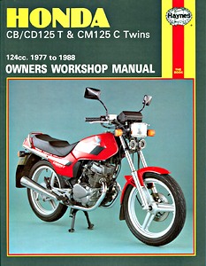 Książka: Honda CB / CD 125T & CM 125C Twins (1977-1988) - Haynes Owners Workshop Manual