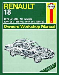 Livre: Renault 18 - Petrol (1979-1986) - Haynes Service and Repair Manual