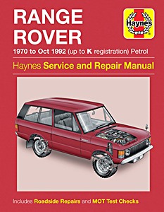 Książka: Range Rover V8 Petrol (1970-10/1992)