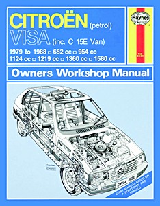 Book: Citroën Visa - Petrol (1979-1988) - Haynes Service and Repair Manual