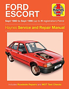 Boek: Ford Escort - Petrol (Sept 1980 - Sept 1990) - Haynes Service and Repair Manual