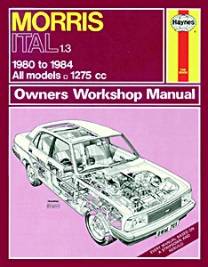 Book: Morris Ital - 1.3 - All models (1980-1984) - Haynes Service and Repair Manual