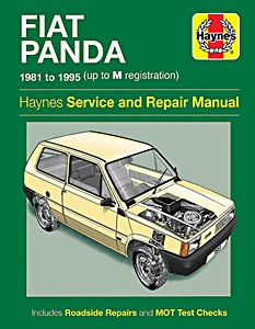 Boek: Fiat Panda (1981-1995) - Haynes Service and Repair Manual