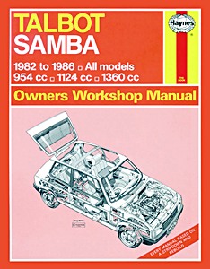Boek: Talbot Samba - All models (1982-1986) - Haynes Service and Repair Manual