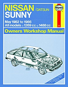 Book: Nissan Sunny Petrol (B11, May 1982-Oct 1986)
